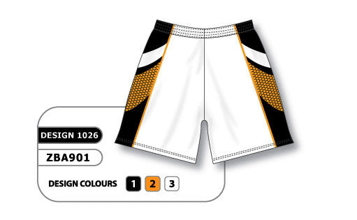 Athletic Knit Custom Sublimated Ladies Softball Short Design 1026 (ZBA901-1026)