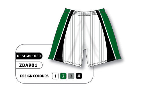 Athletic Knit Custom Sublimated Ladies Softball Short Design 1030 (ZBA901-1030)