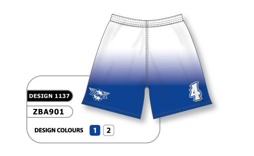 Athletic Knit Custom Sublimated Ladies Softball Short Design 1137 (ZBA901-1137)