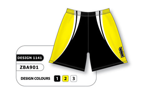 Athletic Knit Custom Sublimated Ladies Softball Short Design 1141 (ZBA901-1141)