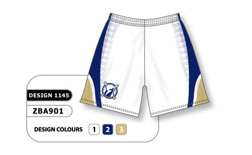 Athletic Knit Custom Sublimated Ladies Softball Short Design 1145 (ZBA901-1145)