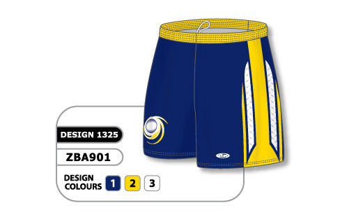 Athletic Knit Custom Sublimated Ladies Softball Short Design 1325 (ZBA901-1325)