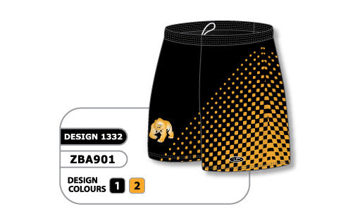 Athletic Knit Custom Sublimated Ladies Softball Short Design 1332 (ZBA901-1332)