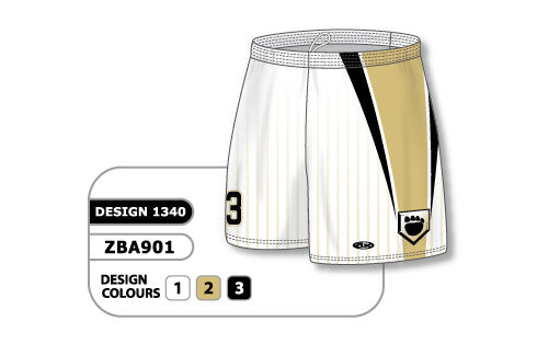 Athletic Knit Custom Sublimated Ladies Softball Short Design 1340 (ZBA901-1340)