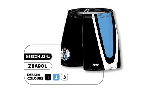Athletic Knit Custom Sublimated Ladies Softball Short Design 1341 (ZBA901-1341)