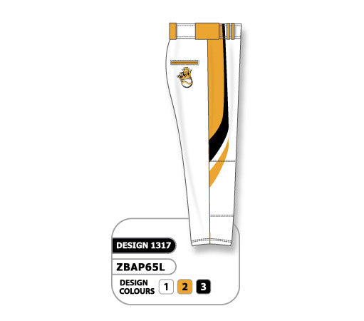 Athletic Knit Custom Sublimated Ladies Softball Pant Design 1317 (ZBAP65-1317)