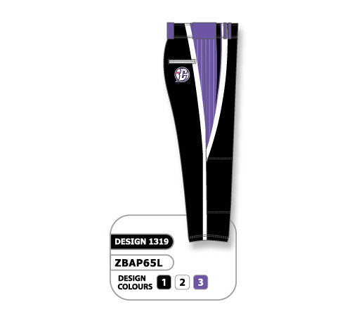 Athletic Knit Custom Sublimated Ladies Softball Pant Design 1319 (ZBAP65-1319)