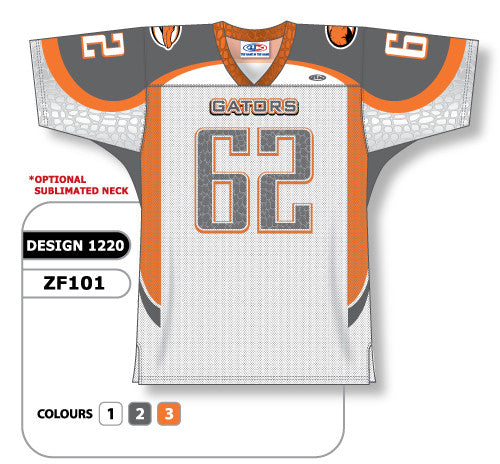 Athletic Knit Custom Sublimated Football Jersey Design 1220 (ZF101-1220)