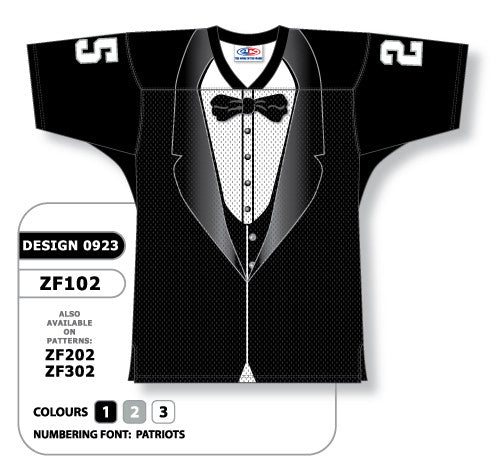 Athletic Knit Custom Sublimated Football Jersey Design 0923 (ZF102-0923)