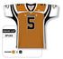 Athletic Knit Custom Sublimated Football Jersey Design 1237 (ZF102-1237)