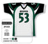 Athletic Knit Custom Sublimated Football Jersey Design 0916 (ZF103-0916)
