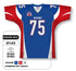 Athletic Knit Custom Sublimated Football Jersey Design 0922 (ZF103-0922)