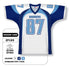 Athletic Knit Custom Sublimated Football Jersey Design 1008 (ZF103-1008)