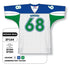 Athletic Knit Custom Sublimated Football Jersey Design 0924 (ZF104-0924)