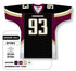 Athletic Knit Custom Sublimated Football Jersey Design 1011 (ZF201-1011)