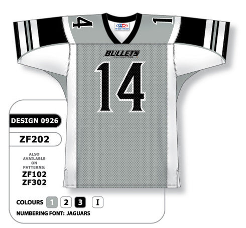 Athletic Knit Custom Sublimated Football Jersey Design 0926 (ZF202-0926)