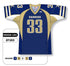 Athletic Knit Custom Sublimated Football Jersey Design 1201 (ZF203-1201)