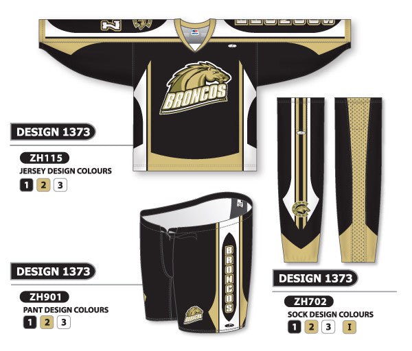 Athletic Knit Custom Sublimated Hockey Uniform Design 1373 (ZH115S-1373)
