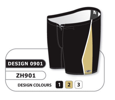 Athletic Knit Custom Sublimated Hockey Pant Shell Design 0901 (ZH901-0901)