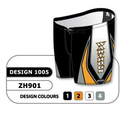 Athletic Knit Custom Sublimated Hockey Pant Shell Design 1005 (ZH901-1005)