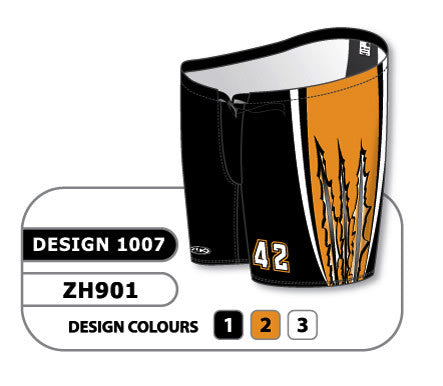 Athletic Knit Custom Sublimated Hockey Pant Shell Design 1007 (ZH901-1007)