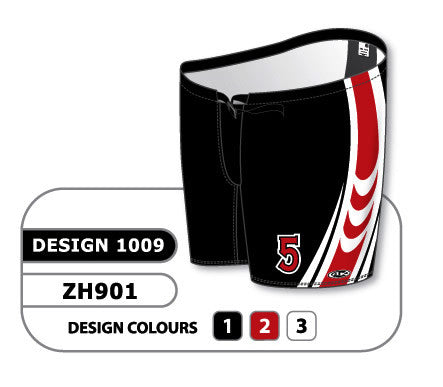 Athletic Knit Custom Sublimated Hockey Pant Shell Design 1009 (ZH901-1009)