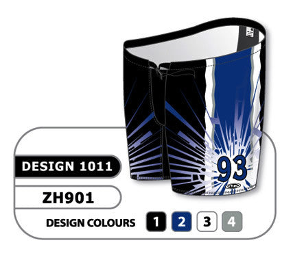 Athletic Knit Custom Sublimated Hockey Pant Shell Design 1011 (ZH901-1011)