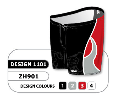 Athletic Knit Custom Sublimated Hockey Pant Shell Design 1101 (ZH901-1101)