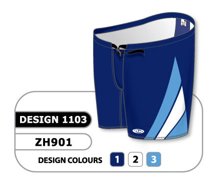 Athletic Knit Custom Sublimated Hockey Pant Shell Design 1103 (ZH901-1103)