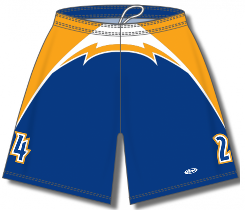Athletic Knit Zl901 Sublimated Box Lacrosse Short