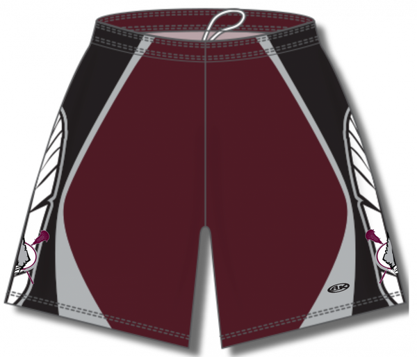 Athletic Knit Zl901 Sublimated Box Lacrosse Short