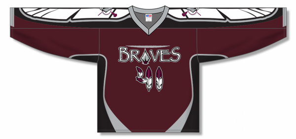 Athletic Knit Zlb103 Sublimated Box Lacrosse Jersey