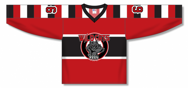 Athletic Knit Zlb103 Sublimated Box Lacrosse Jersey