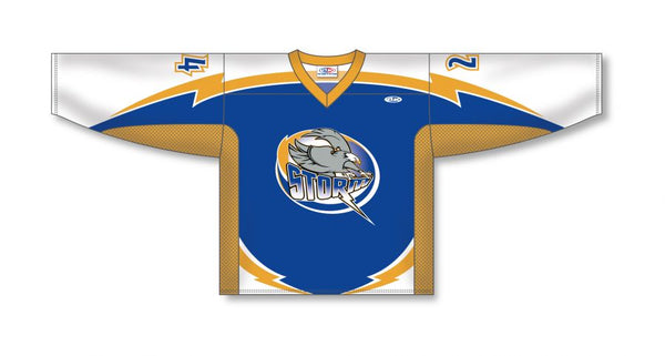 Athletic Knit Zlb401 Sublimated Box Lacrosse Jersey