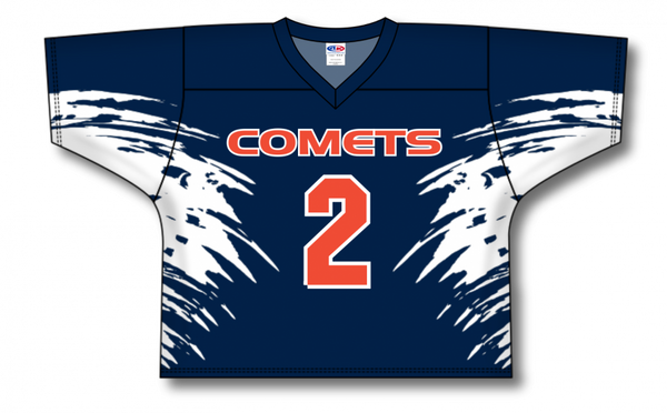 Athletic Knit Zlf101 Sublimated Field Lacrosse Jersey