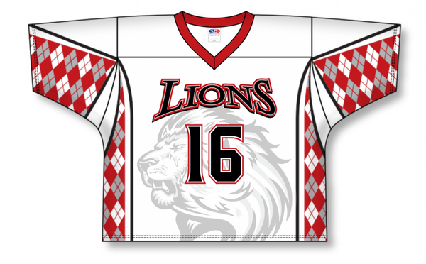 Athletic Knit Zlf101 Sublimated Field Lacrosse Jersey