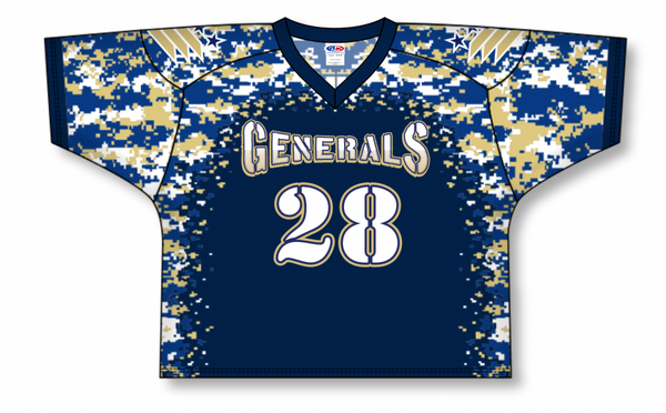 Athletic Knit Zlf103 Sublimated Field Lacrosse Jersey