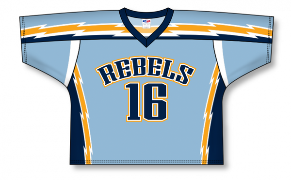 Athletic Knit Zlf104 Sublimated Field Lacrosse Jersey