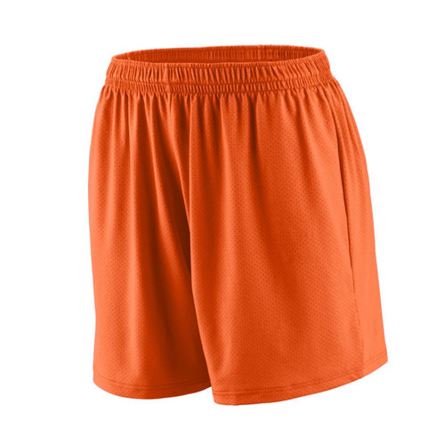 Augusta Sportswear Ladies Inferno Shorts (1292), Color 'Orange'