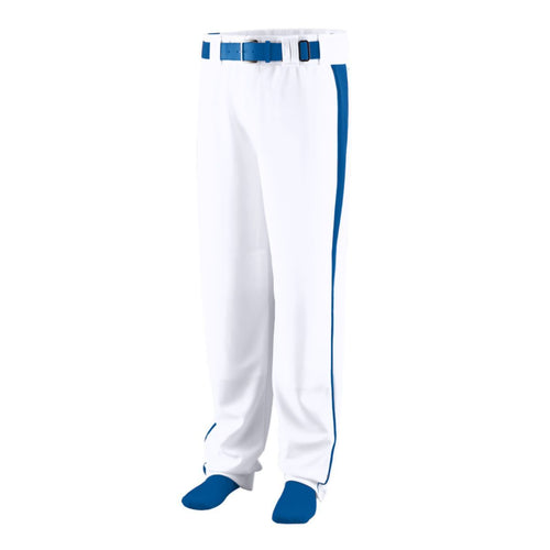 Augusta Sportswear Youth Triple Play Baseball/Softball Pant (1466-C), Color 'White/Royal'
