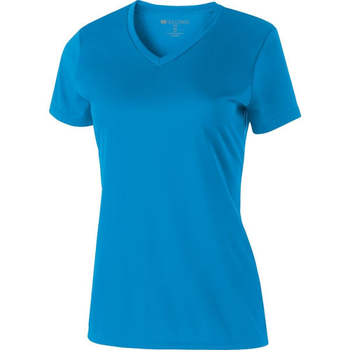 Holloway Ladies Zoom 2.0 Shirt (222720-C), Color 'Bright Blue'