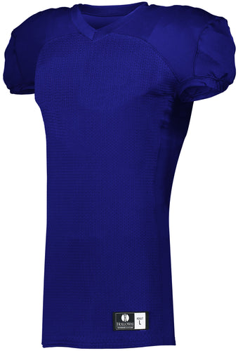 Holloway Youth Iron Nerve Football Jersey (226220-C), Color 'Purple (Hlw)'