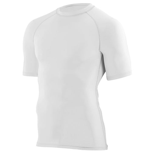 Augusta Sportswear Hyperform Compression Short Sleeve Tee (2600), Color 'White'