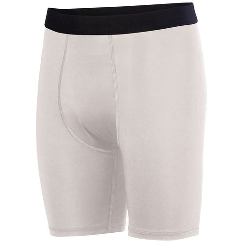 Augusta Sportswear Hyperform Compression Shorts (2615), Color 'White'