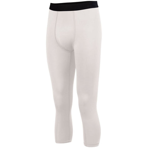 Augusta Sportswear Hyperform Compression Calf-Length Tight (2618), Color 'White'