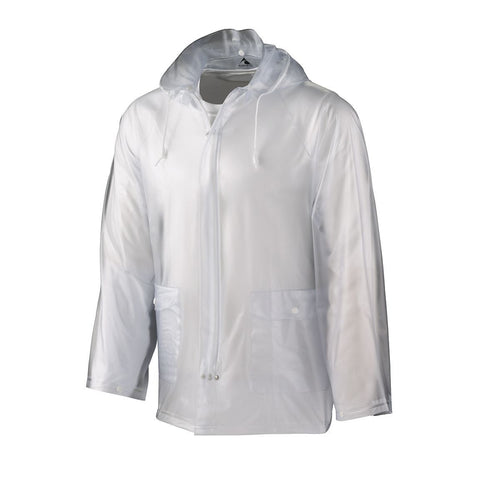 Augusta Sportswear Clear Rain Jacket (3160), Color 'Clear'