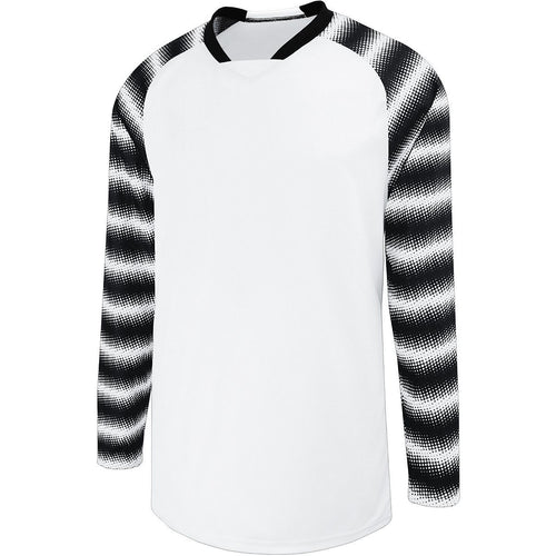 Russell Athletic Prism Goalkeeper Jersey (324360), Color 'White/Black'