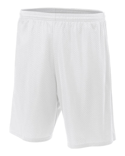 A4 9" Lined Tricot Mesh Short