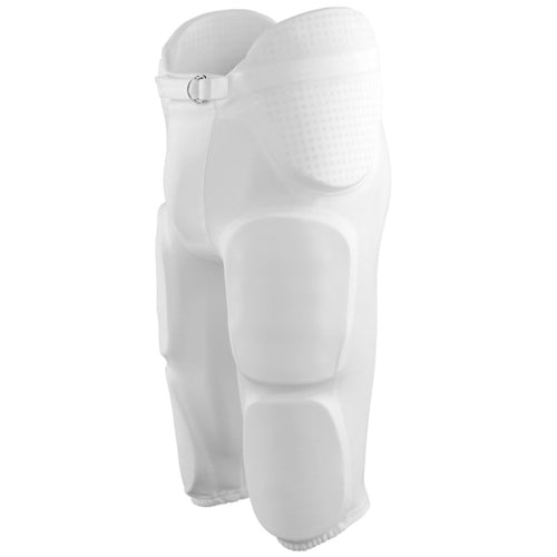 Augusta Sportswear Youth Gridiron Integrated Football Pant (9601), Color 'White'