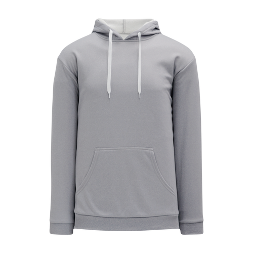 Athletic Knit Ladies Classic Heather Grey Hoodie (A1835L-020)